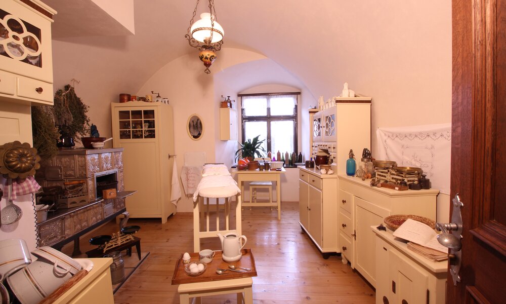 Kuchyně pana správce, správa hradu Nové Hrady